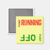 Aimant Pompe sur pompe (Recto/Verso)