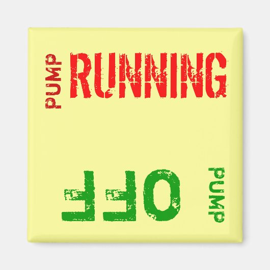 Aimant Pompe sur pompe (Devant)