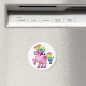 Aimant poney à licorne mignonne (In Situ (Lave-vaisselle))