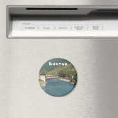 Aimant Pont à Punakha Dzong au Bhoutan (In Situ (Lave-vaisselle))