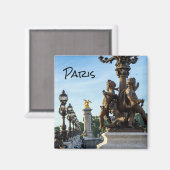 Aimant Pont Alexandre - Paris, France (Recto/Verso)