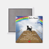 Aimant Pont arc-en-ciel pour chats (Recto/Verso)