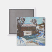 Aimant "Pont couvert" (Recto/Verso)