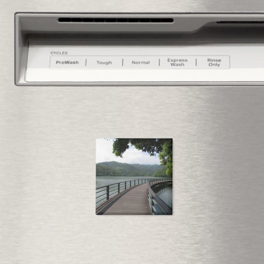 Aimant Pont cyclable sur l'eau (In Situ (Lave-vaisselle))