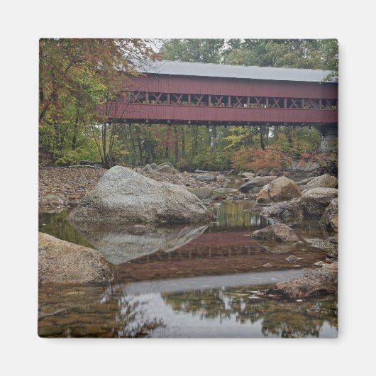 Aimant Pont d'Albany, juste au large du Kancamagus (Devant)