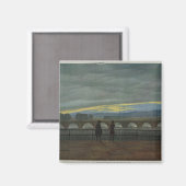 Aimant Pont d'août à Dresden (Recto/Verso)