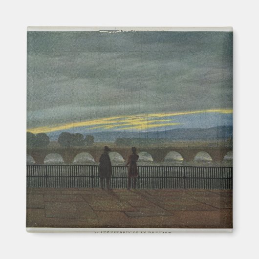 Aimant Pont d'août à Dresden (Devant)