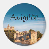 Aimant Pont d'Avignon France (Devant)