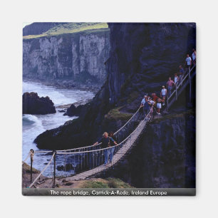 Aimant Pont de corde, Carrick-A-Rede, Irlande Europe