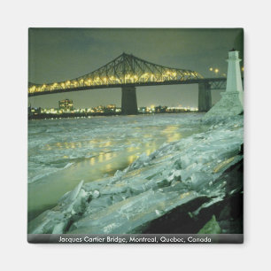 Aimant Pont de Jacques Cartier, Montréal, Québec, Canad