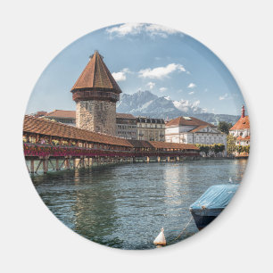 Aimant Pont de la Chapelle Lucerne, Suisse