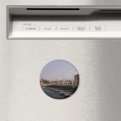 Aimant Pont de la reine Emma de Curaçao à Dusk (In Situ (Lave-vaisselle))