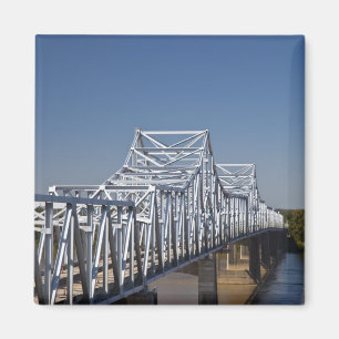 Aimant Pont de la route I-20 traversant le Mississippi,