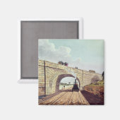 Aimant Pont, de 'Liverpool and Manchester Railway' (Recto/Verso)