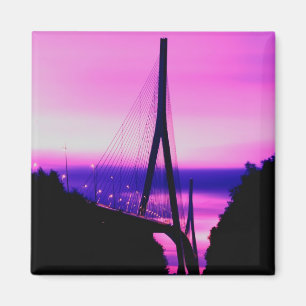 Aimant Pont de Normandie, Le Havre, France 2