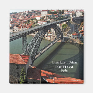 Aimant Pont de Porto au-dessus du fleuve Douro, Portugal