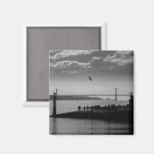 Aimant Pont de suspension à Lisbonne (Recto/Verso)