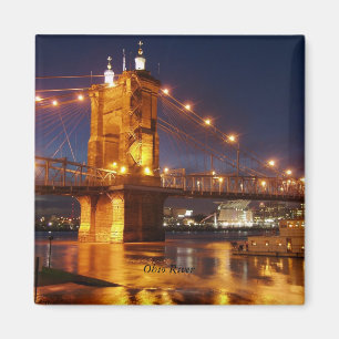 Aimant Pont de suspension de la rivière Ohio