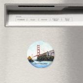 Aimant Pont du Golden Gate de San Francisco (In Situ (Lave-vaisselle))