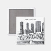 Aimant Pont du métro (Recto/Verso)