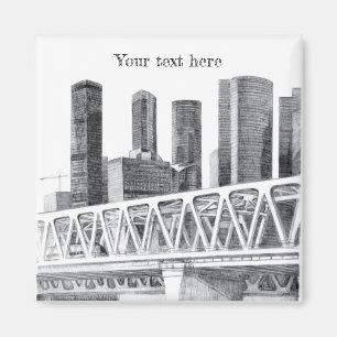 Aimant Pont du métro