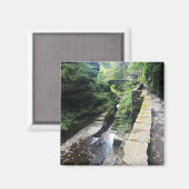 Aimant pont du parc national robert h. treman (Recto/Verso)