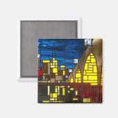 Aimant Pont en arc de pierre (Recto/Verso)