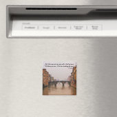 Aimant Pont Florence Avec Citation Amour (In Situ (Lave-vaisselle))