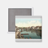 Aimant Pont Fulda, Cassel (Kassel), Hesse-Nassau, (Recto/Verso)