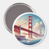 Aimant Pont Golden Gate (Recto/Verso)