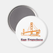 Aimant Pont Golden Gate (Recto/Verso)