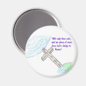 Aimant Pont Jésus (Recto/Verso)