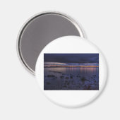 Aimant Pont Mackinac 1243 Bleu (Recto/Verso)