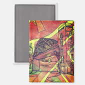 Aimant Pont Newcastle (Recto/Verso)