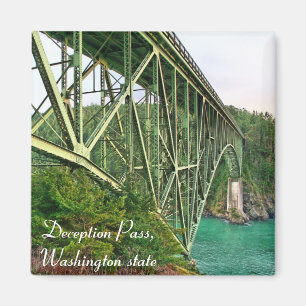 Aimant pont, passage de duperie, l'état de Washington