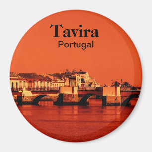 Aimant Pont romain Portugal Tavira Souvenir