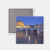 Aimant Pont Sant Angelo et Castel Sant Angelo à (Recto/Verso)