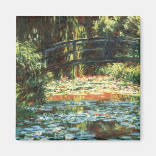 Aimant Pont sur l'étang Nénuphar par Claude Monet