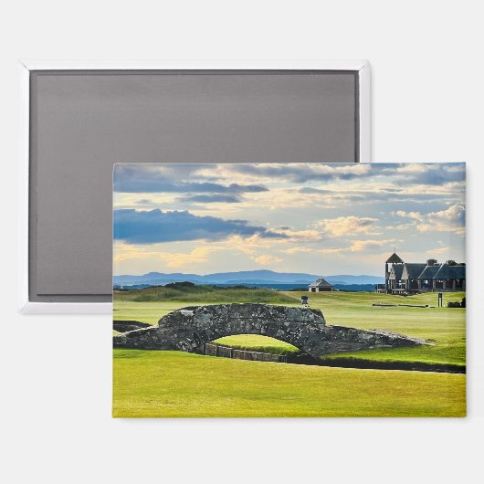 Aimant Pont Swilcan - Old Course St Andrews (Recto/Verso)