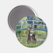 Aimant Pont - Tabby Tiger Cat 31 (Recto/Verso)