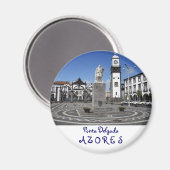 Aimant Ponta Delgada, Açores (Recto/Verso)