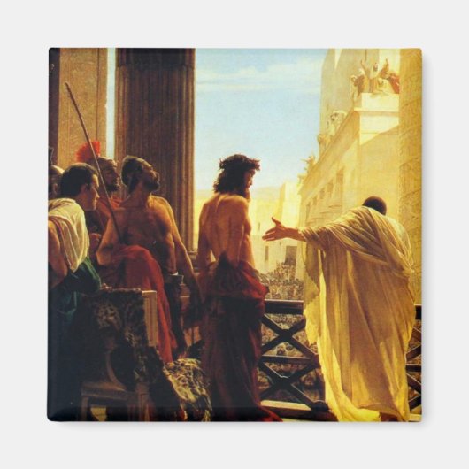 Aimant Pontius Pilate présentant un Jésus à Jeru (Devant)
