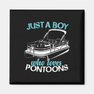 Aimant Pontoon Pontooning Enfants de plaisance