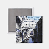 Aimant Ponts des Soupirs - Venise (Recto/Verso)