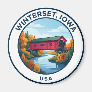 Aimant Ponts du comté de Madison aux États-Unis