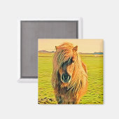 Aimant Pony (Recto/Verso)