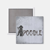 Aimant Poodle (Recto/Verso)