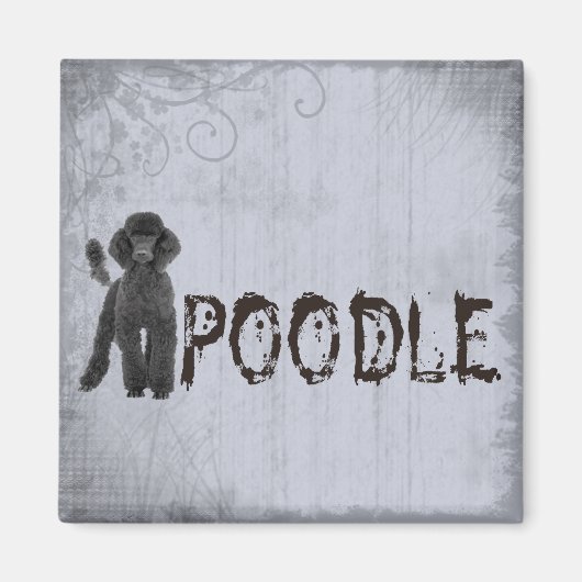 Aimant Poodle (Devant)