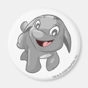 Aimant Poogle Silver