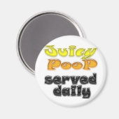 Aimant Poop juteux (Recto/Verso)